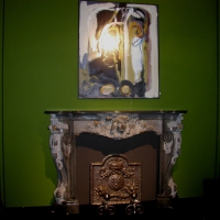 Victorian Period Stone Statement Fireplace Surround