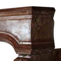 Italian Antique Fireplace With Amazing Patina For Cosy and Bespoke Interior
