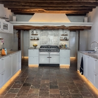 Antique Marble Countertop To Create Timeless Bespoke Kitchen In Blackstad Architects Design Project Ibiza