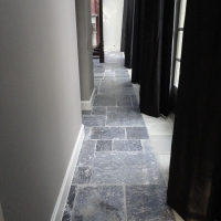Antique Grey St-Anna Marble Floor Tiles Wit Exquisite Wear